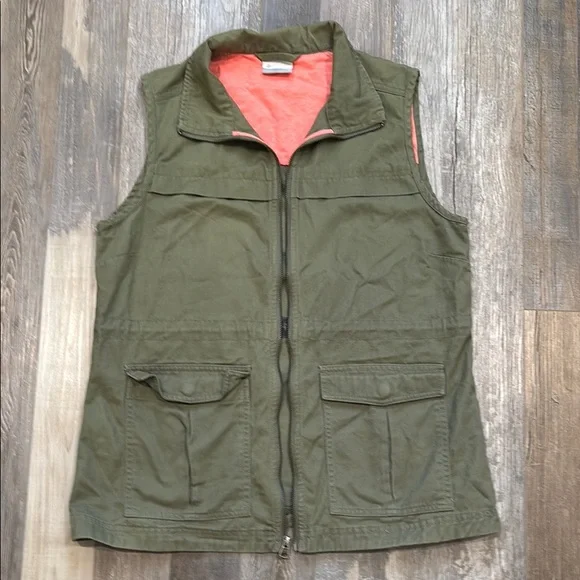 Columbia Olive Green Vest Size Medium - Picture 3 of 4